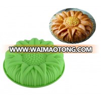 10" BPA Free Silicone Sunflower Mold For Baking