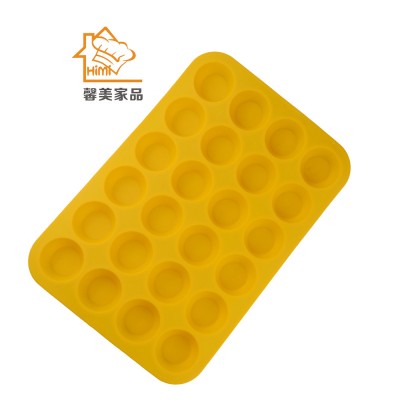 HIMI cake mold Muffin cupcake mold 24 -cavity silicone muffin box cake tray