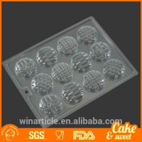 2017 hot sales cheap plastic chocolate mold 3D chocolate mold